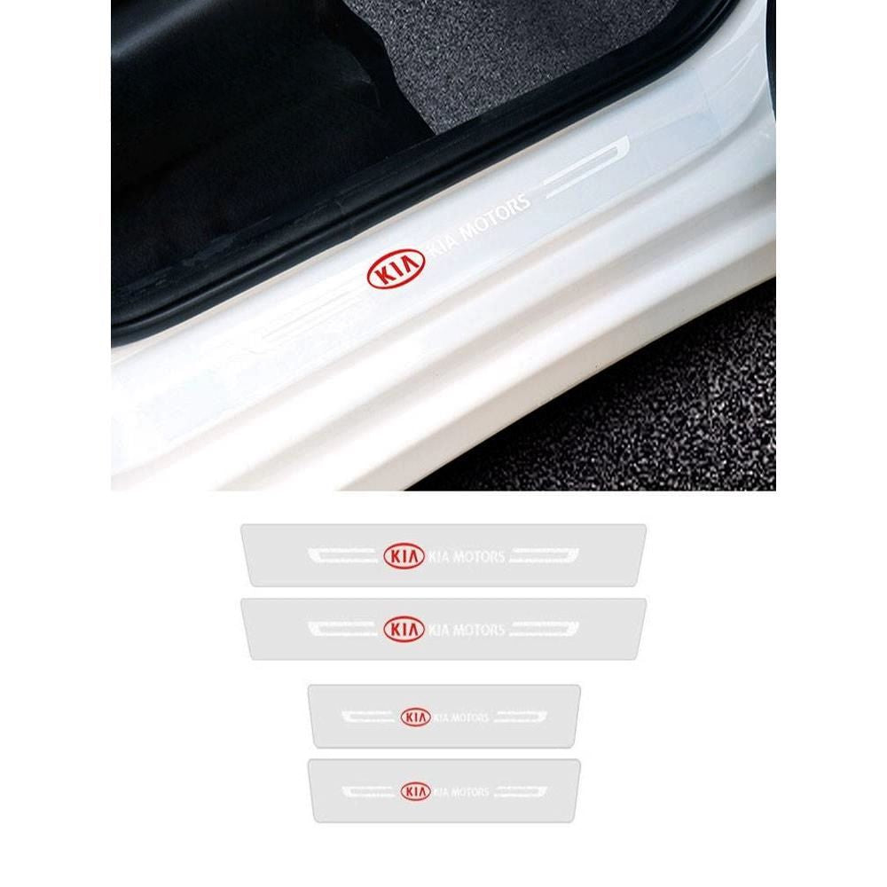 Protectores das soleiras das portas com logótipo