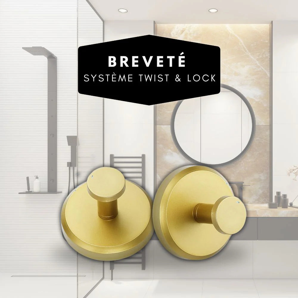 Cârlige de perete premium - montare ultra-puternică fără găurire (2+2 GRATUIT)