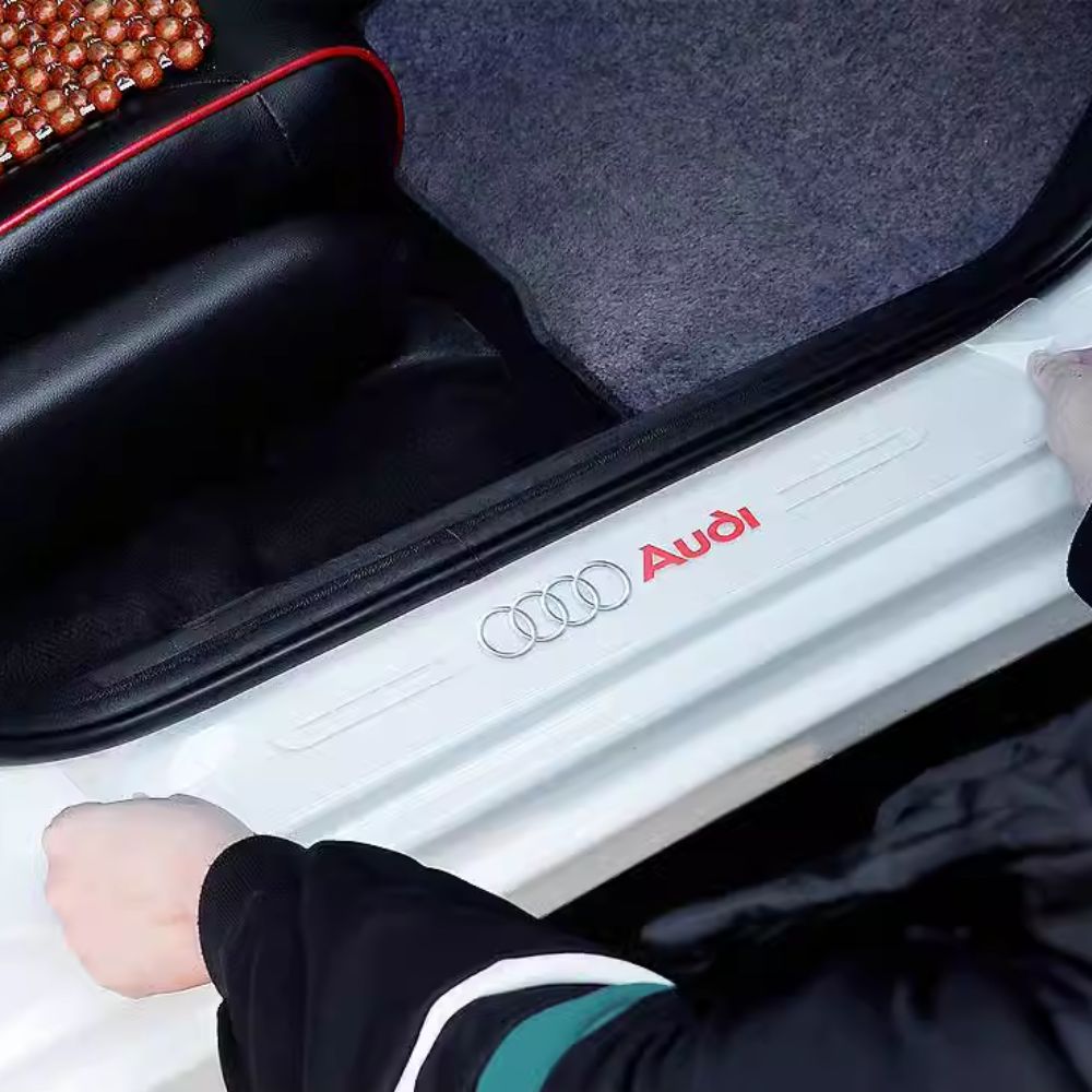 Protectores das soleiras das portas com logótipo