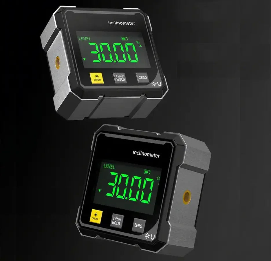 Nível angular digital magnético a laser